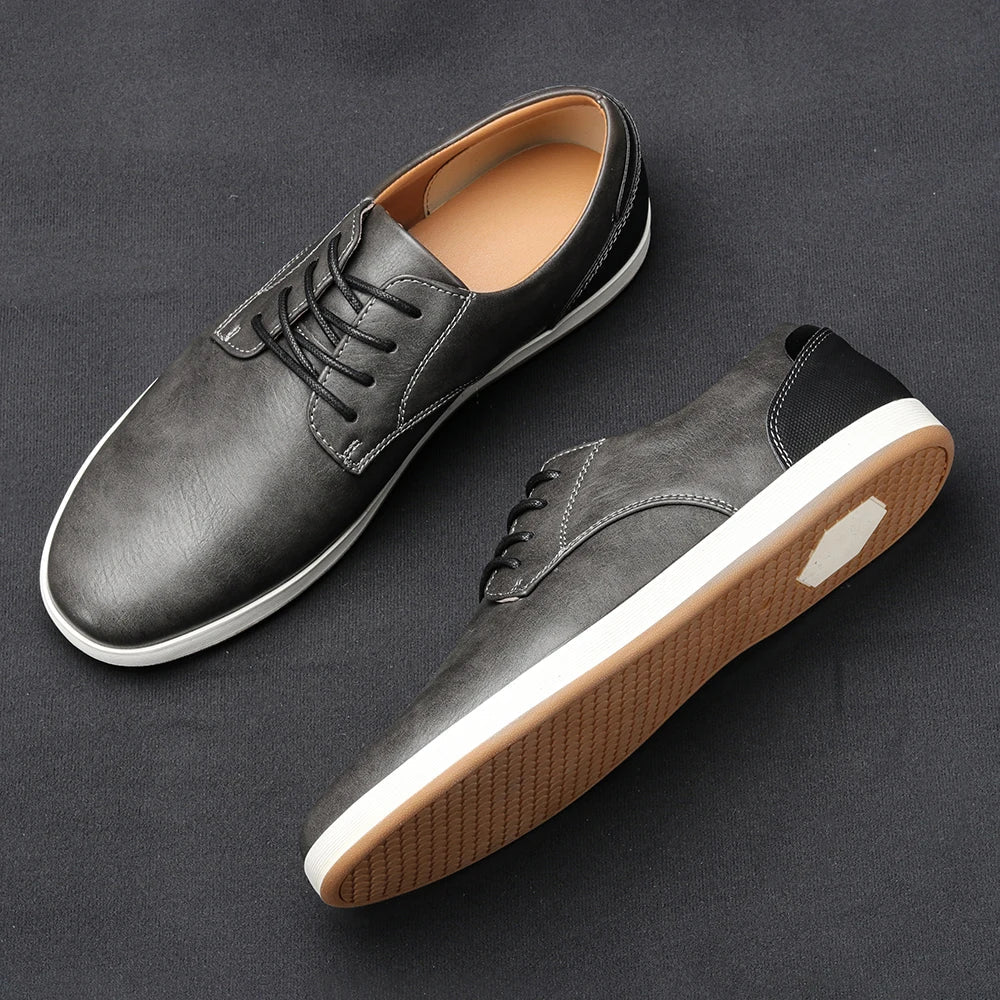 Baskets derby en cuir | By Old Money