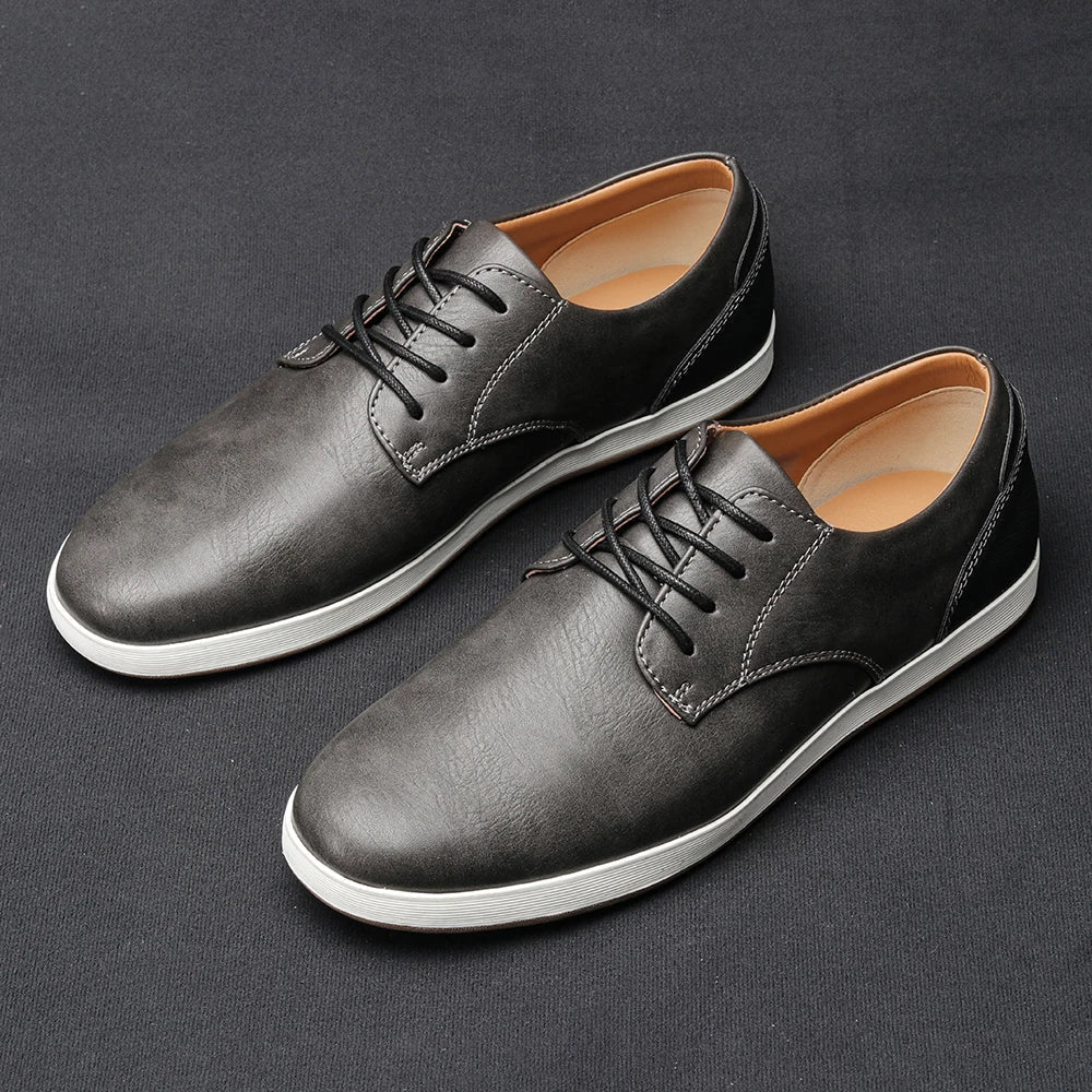 Baskets derby en cuir | By Old Money