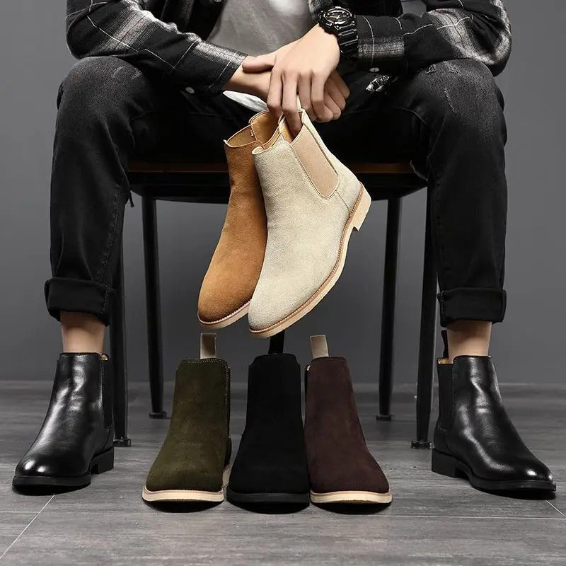 Bottines chelsea claires, vue 10