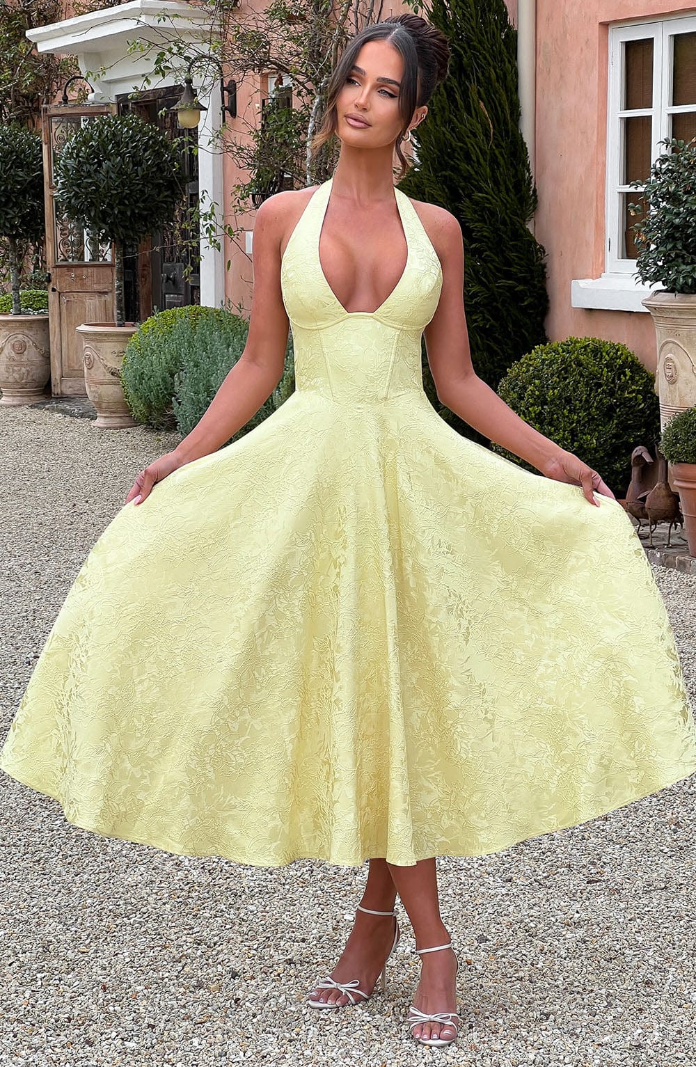 Robe midi dos nu pour femme, vue 15