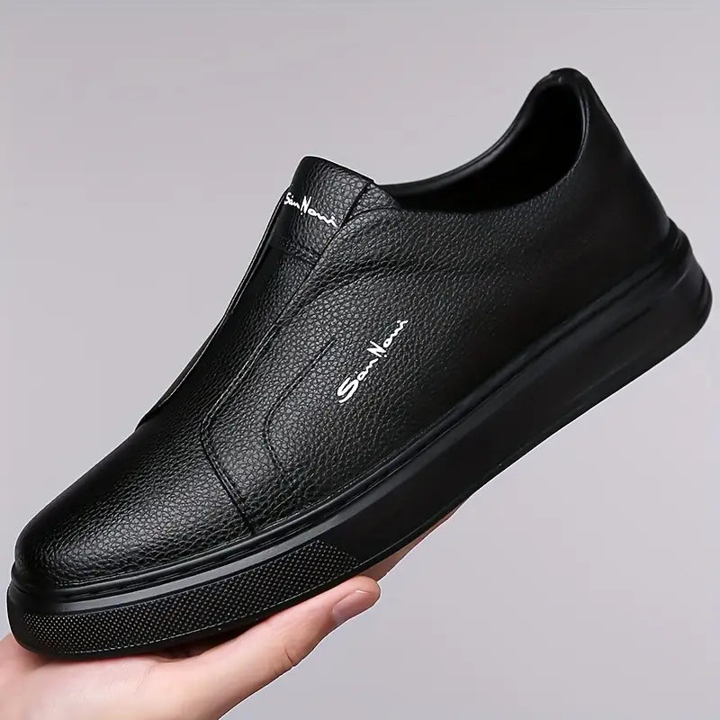 Sneakers sans lacets en cuir | By Old Money