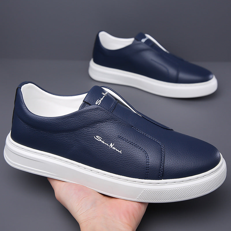 Sneakers sans lacets en cuir | By Old Money
