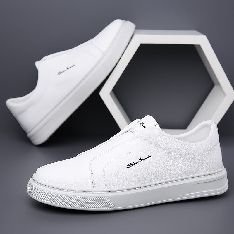 Sneakers sans lacets en cuir | By Old Money