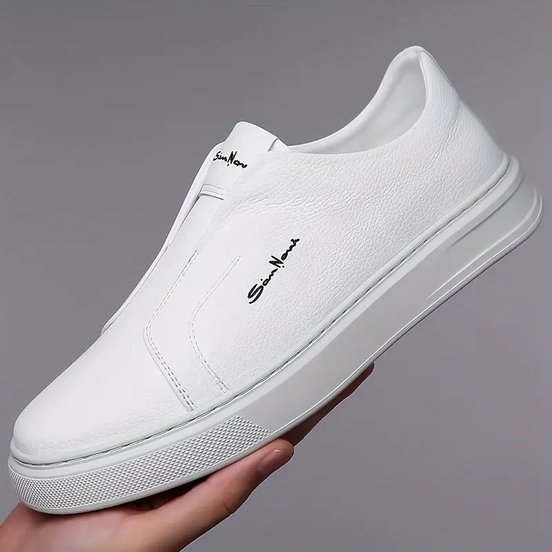 Sneakers sans lacets en cuir | By Old Money