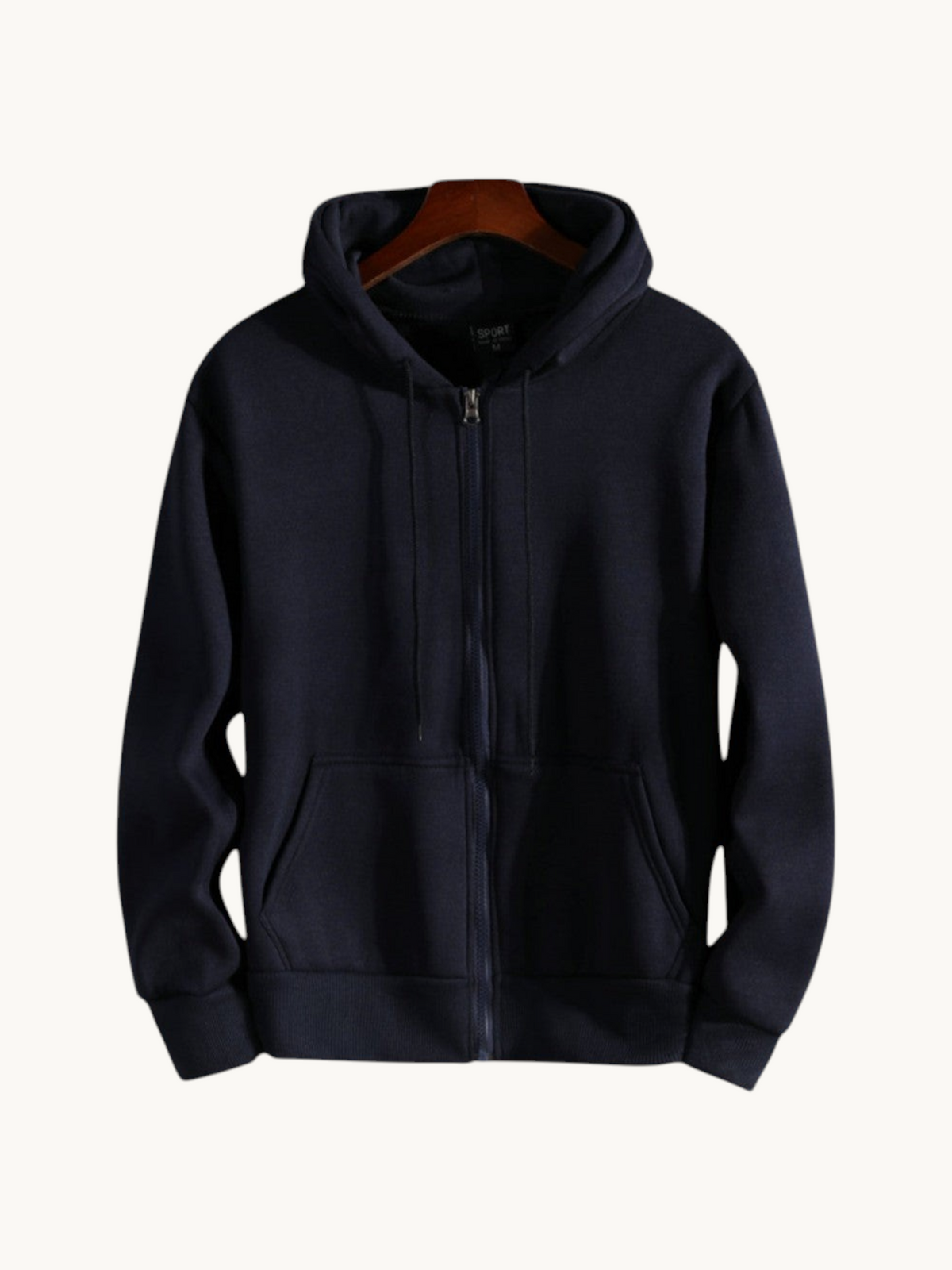 Sweat à capuche in Bleu marine | By Old Money