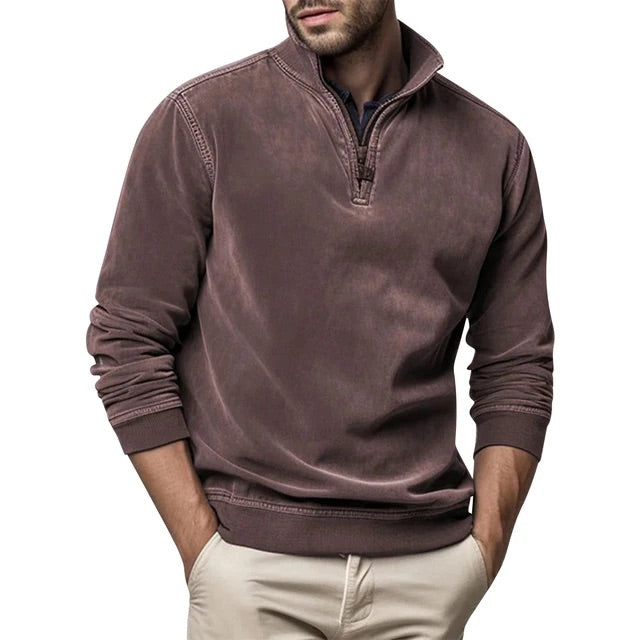 Sweat col zippé | By Old Money