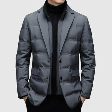 Veste matelassée à col revers