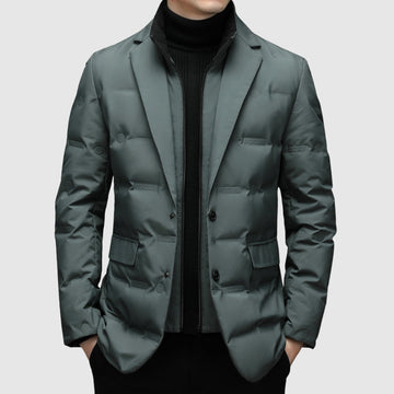 Veste matelassée à col revers