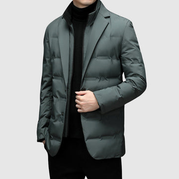 Veste matelassée à col revers