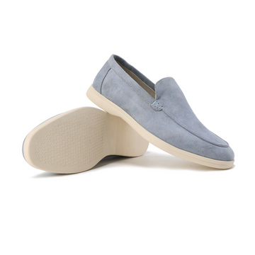 Mocassins en daim minimalistes
