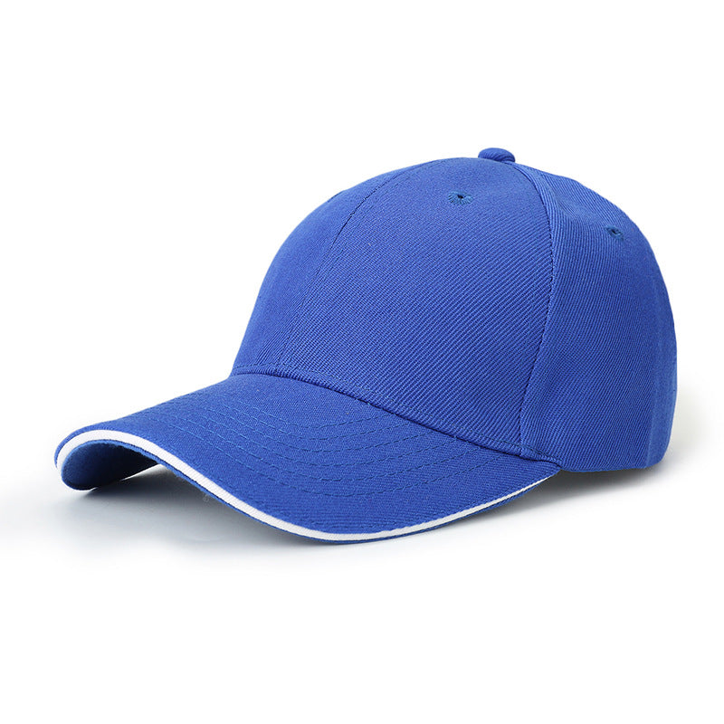 Casquette baseball à visière bordée