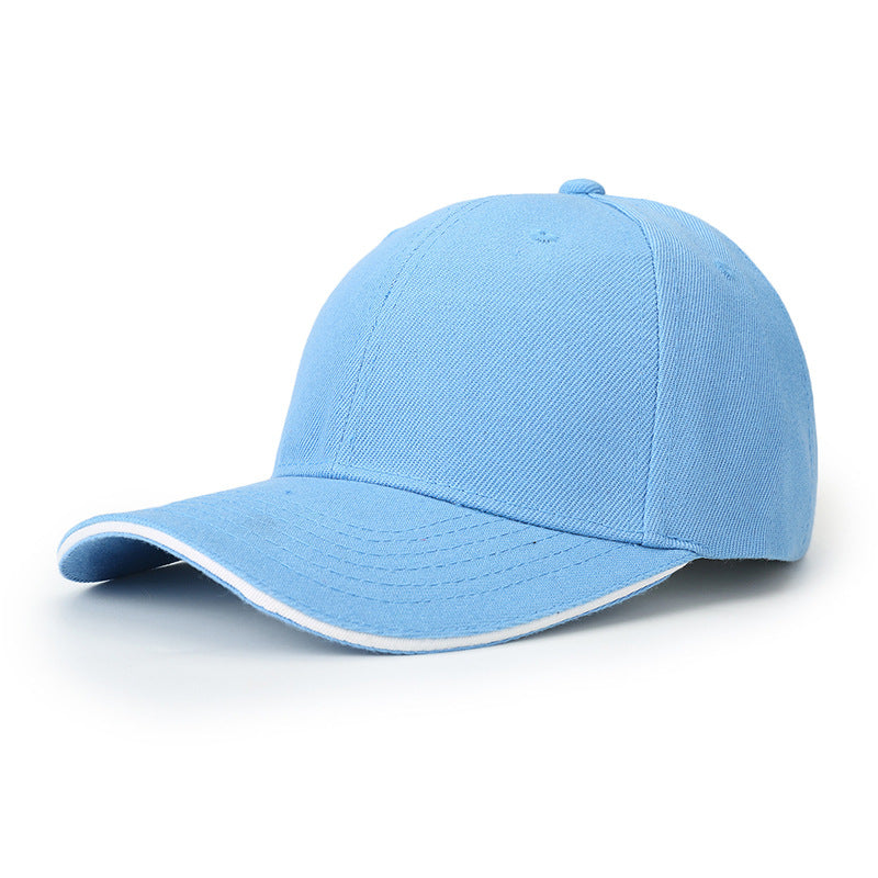 Casquette baseball à visière bordée