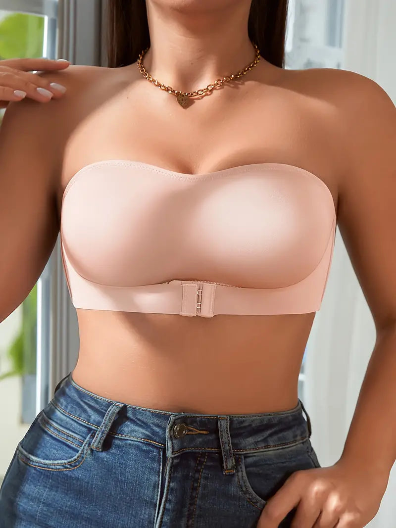 Bandeau à boucle frontale, vu de face