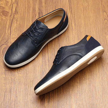 Baskets derby en cuir