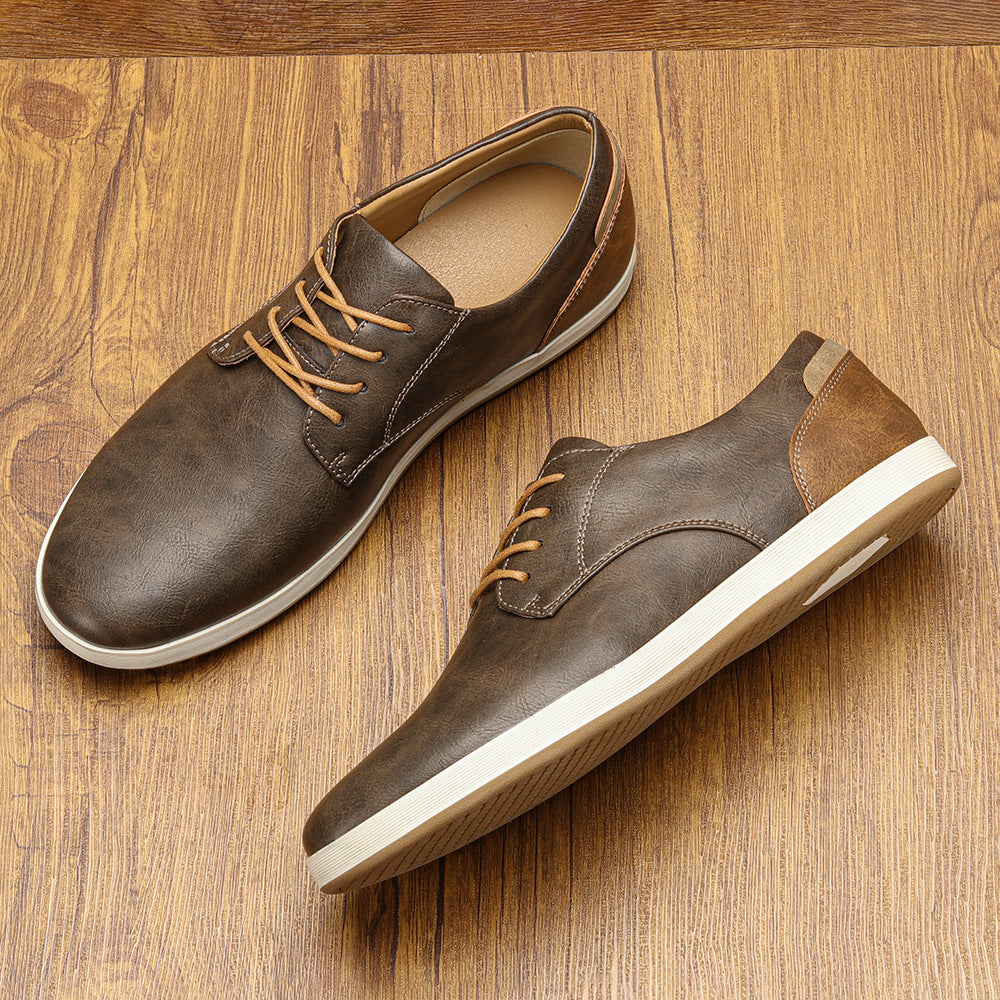 Baskets derby en cuir | By Old Money
