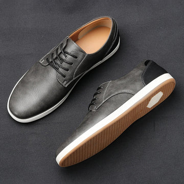 Baskets derby en cuir