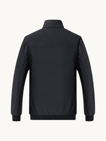 Blouson bombardier zippé doublé polaire