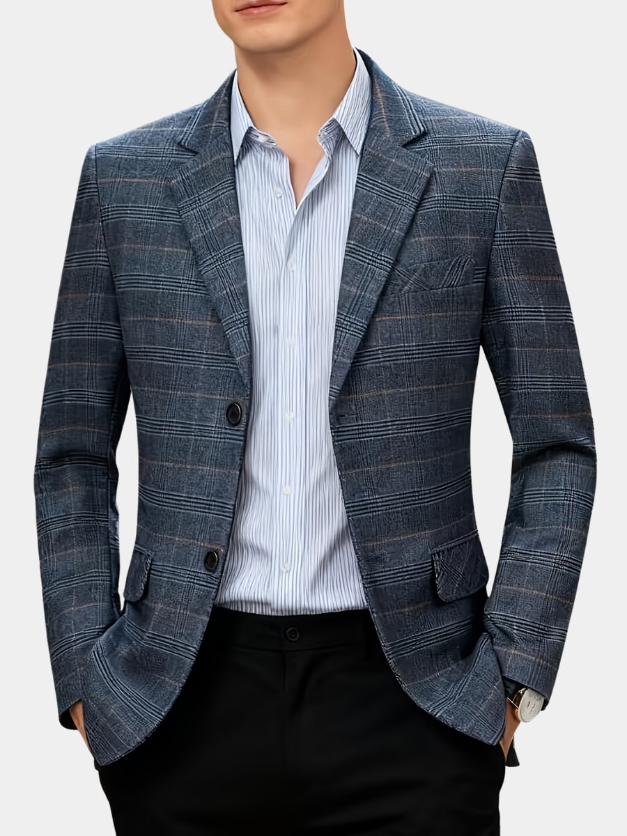 Blazer à carreaux, vue 1