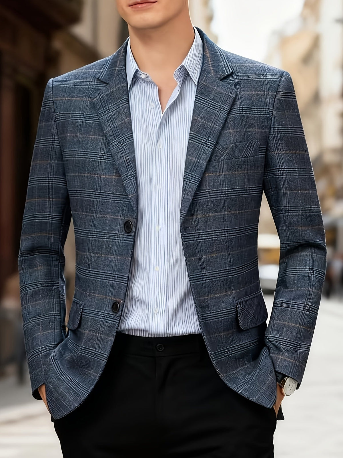 Blazer à carreaux, vue 2