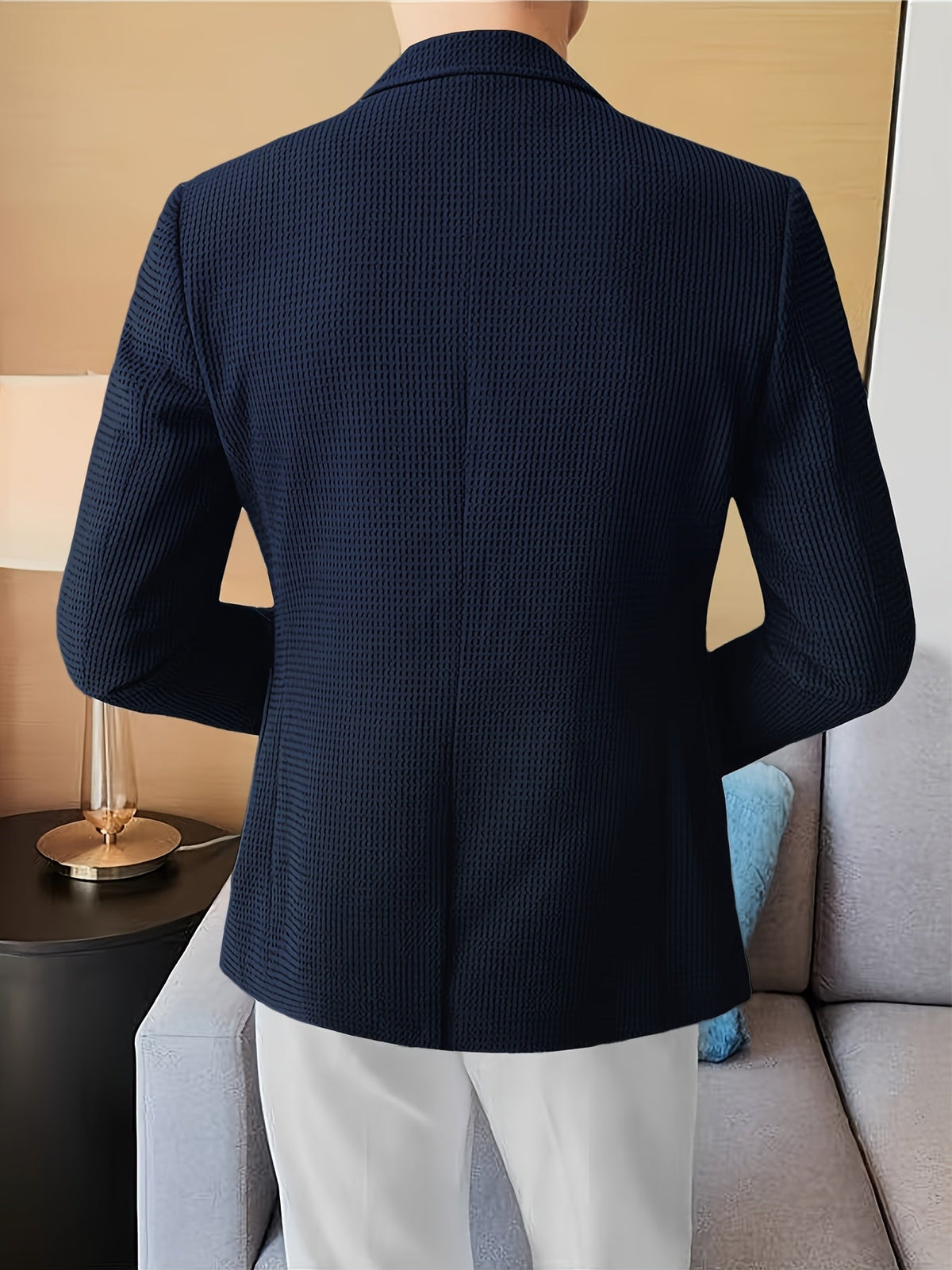 Blazer en maille texturée, vue 11