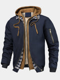 Blouson à capuche doublé, vue 1