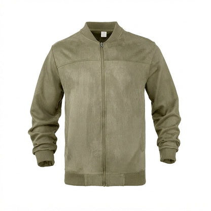 Blouson bomber aspect daim, vue 10