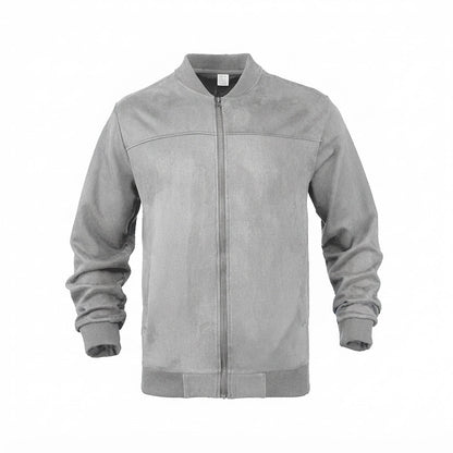 Blouson bomber aspect daim, vue 12