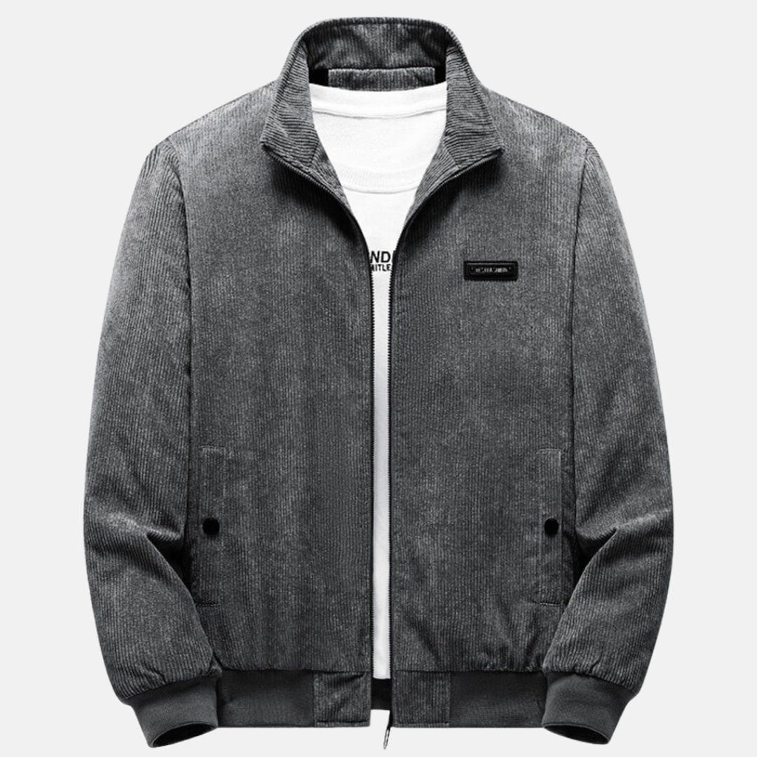 Blouson côtelé doublé, vue 2