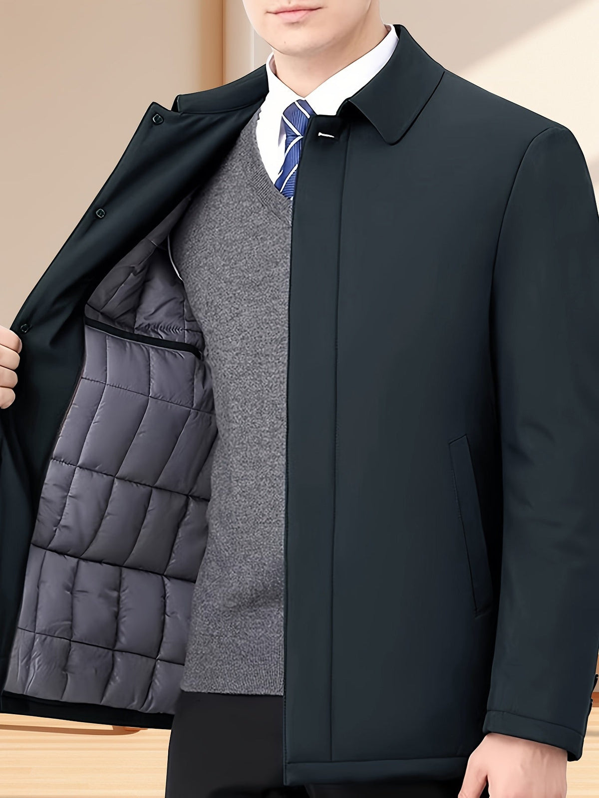 Blouson doublé à revers, vue 3
