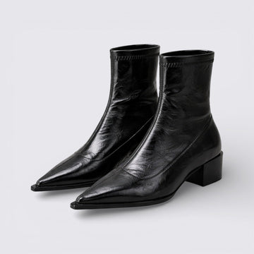 Bottines bout pointu