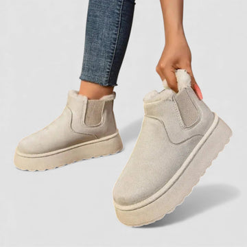 Bottines plateau à élastiques