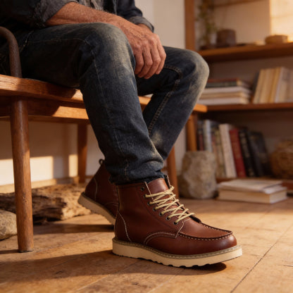 Bottines à bout mocassin, vue 11
