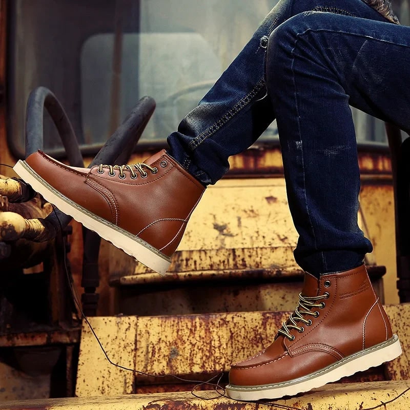 Bottines à bout mocassin, vue 8