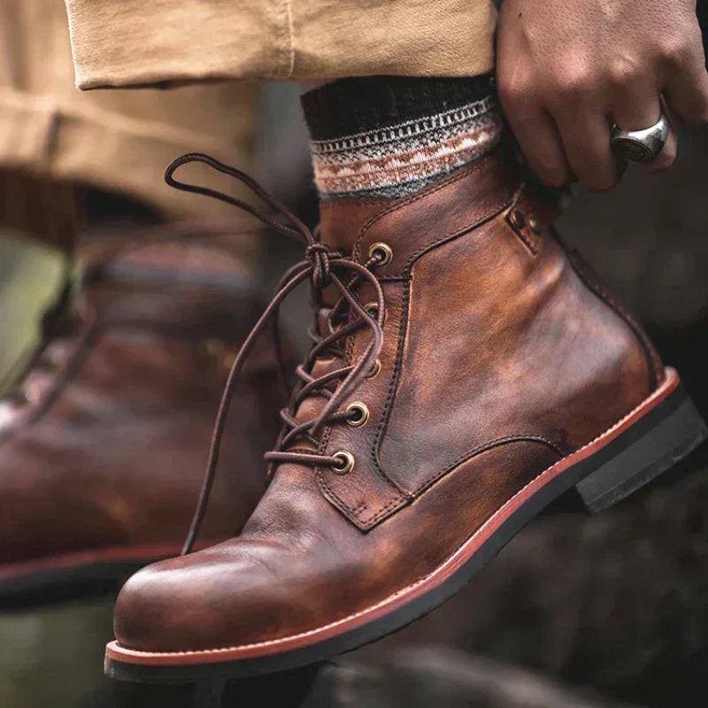 Bottines à bout rond, vue 5