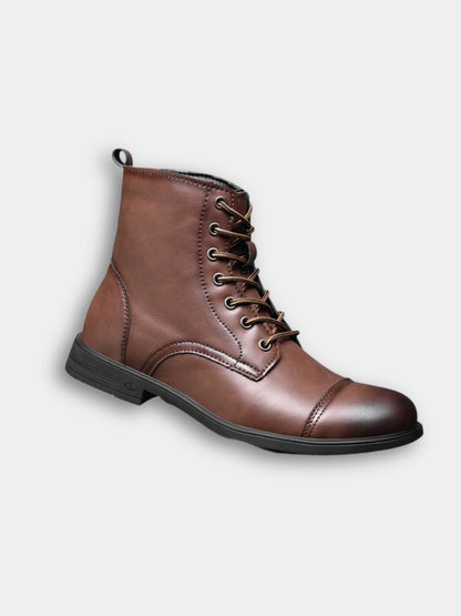Bottines lacées à double couture, vue 1