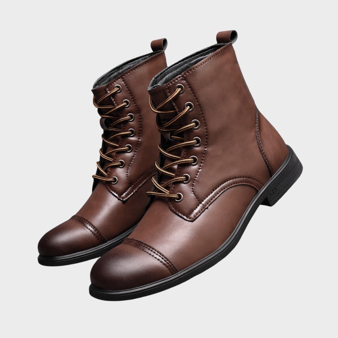 Bottines lacées à double couture, vue 10