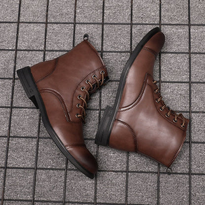 Bottines lacées à double couture, vue 12