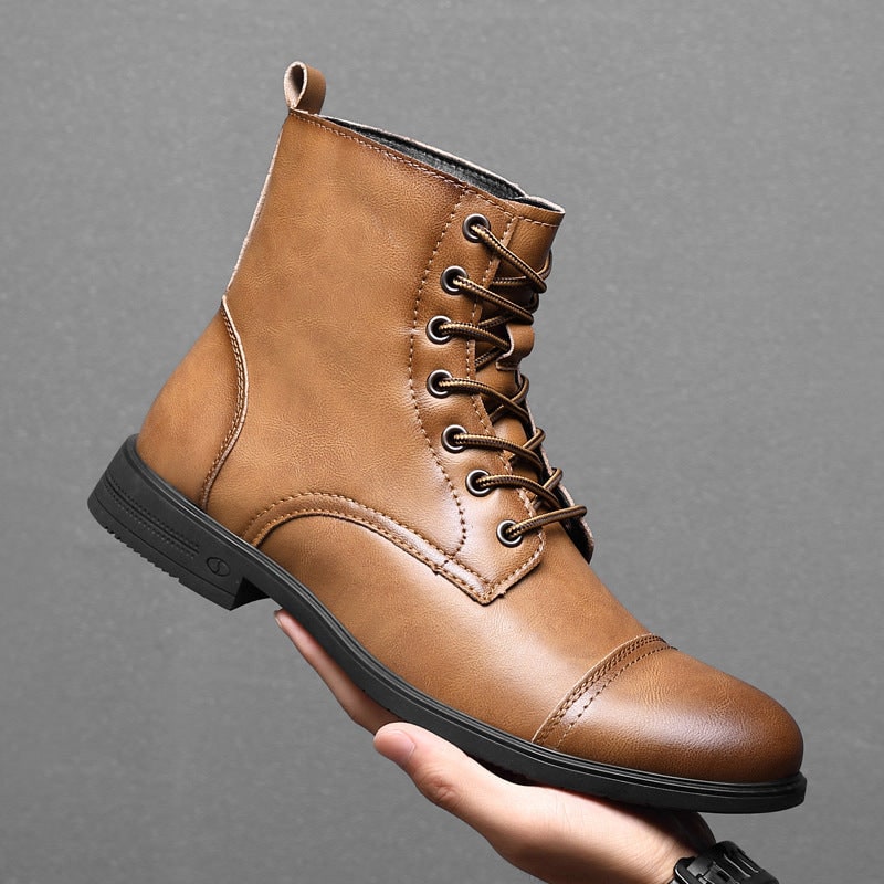 Bottines lacées à double couture, vue 14