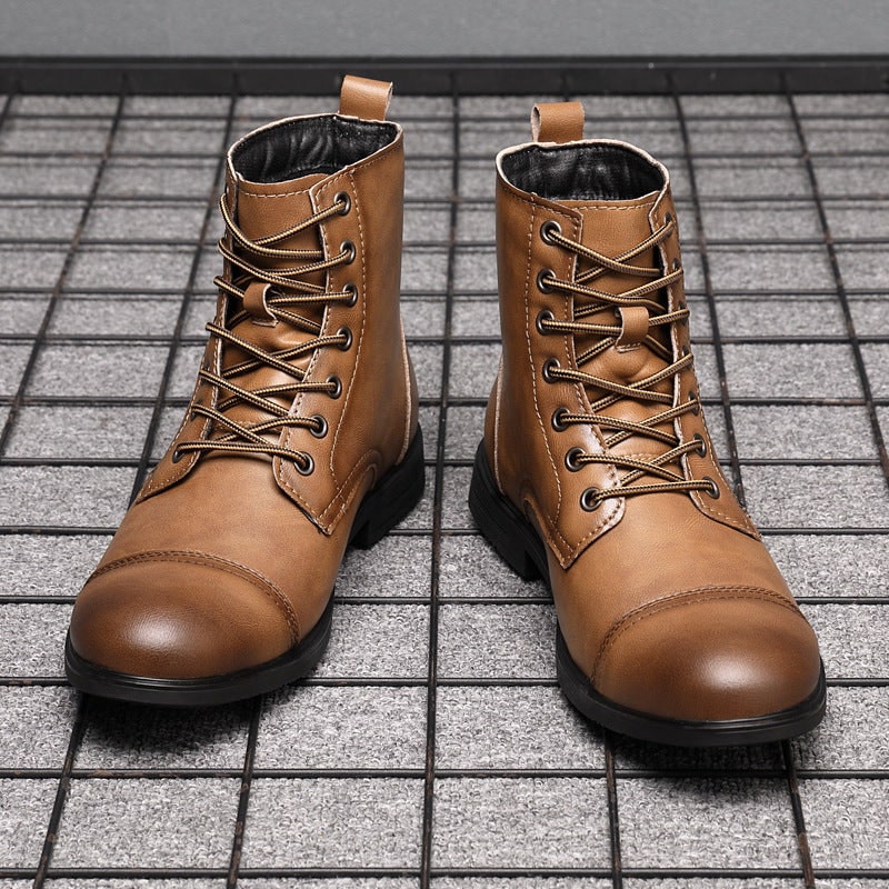 Bottines lacées à double couture, vue 18