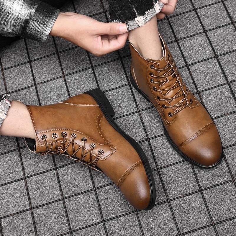 Bottines lacées à double couture, vue 19