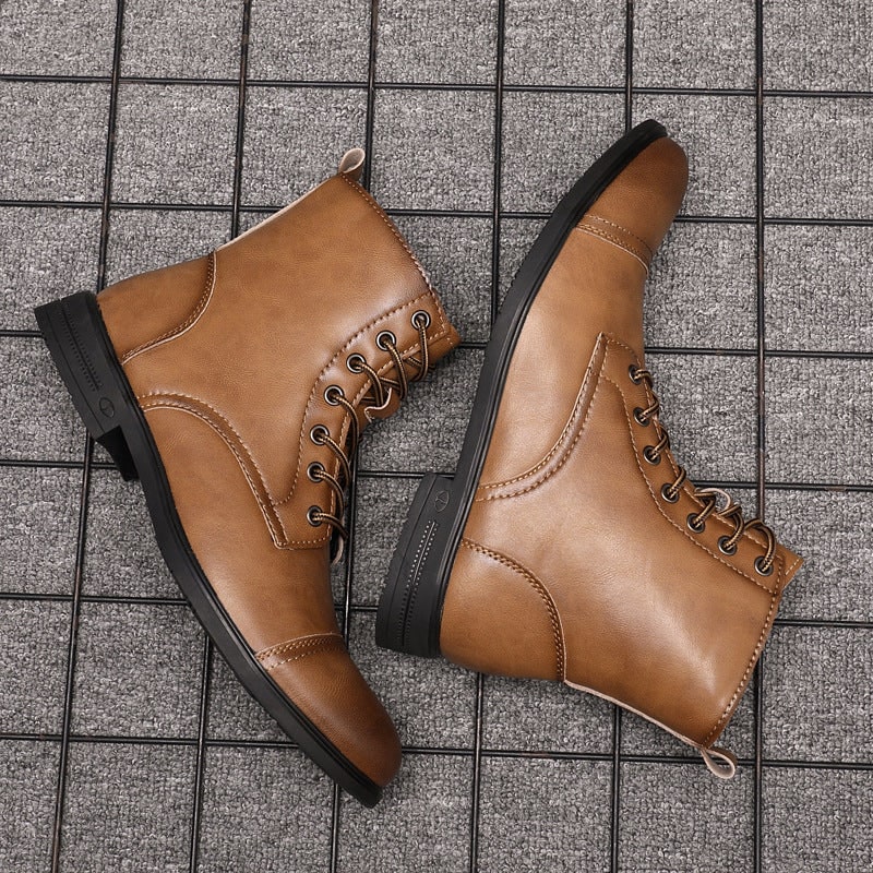 Bottines lacées à double couture, vue 20
