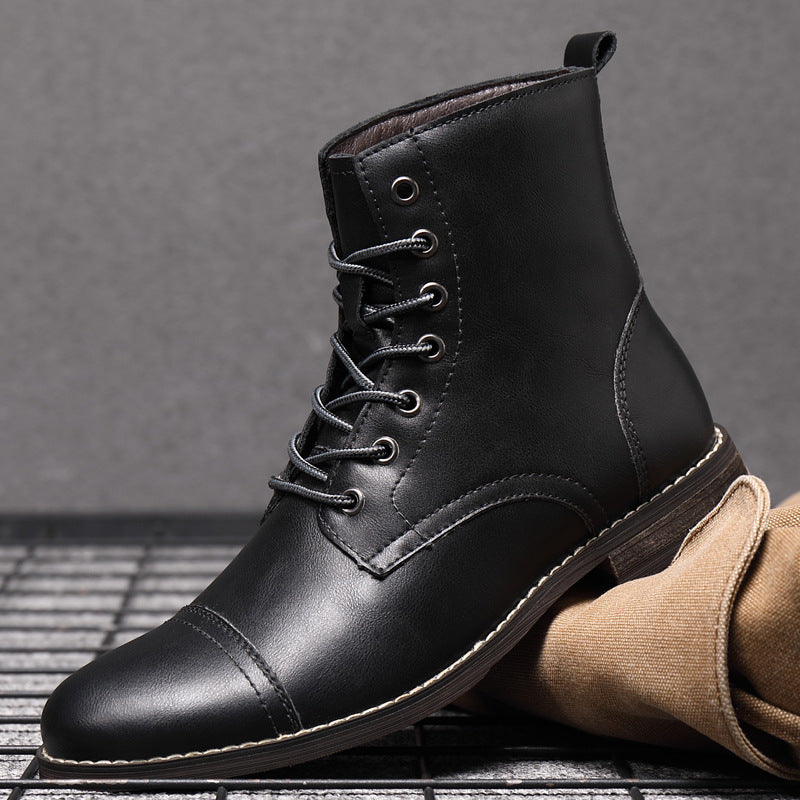 Bottines lacées à double couture, vue 21