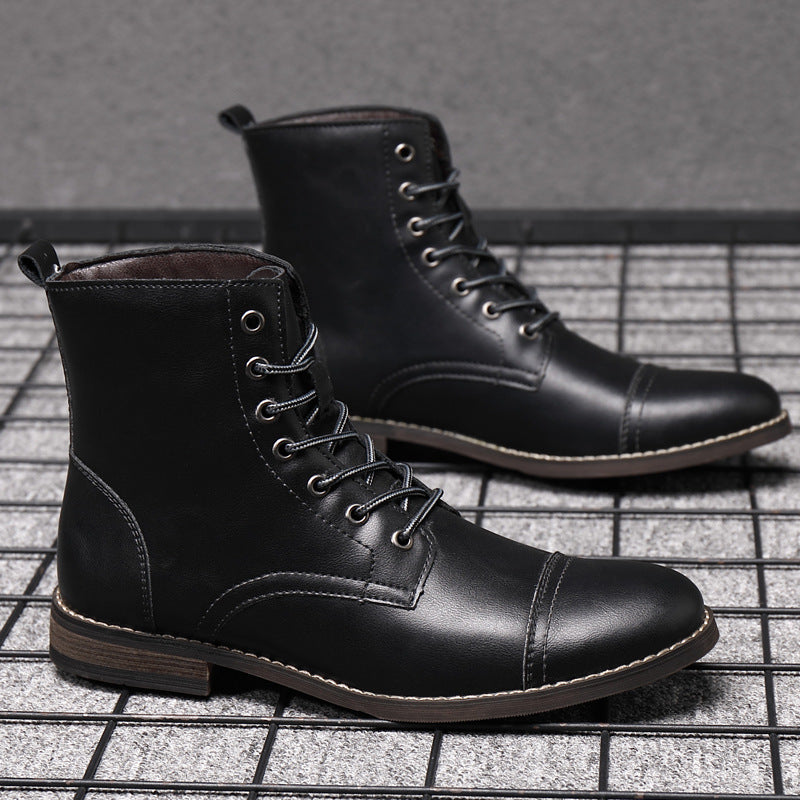 Bottines lacées à double couture, vue 23