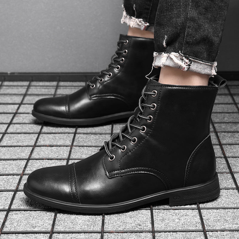 Bottines lacées à double couture, vue 24