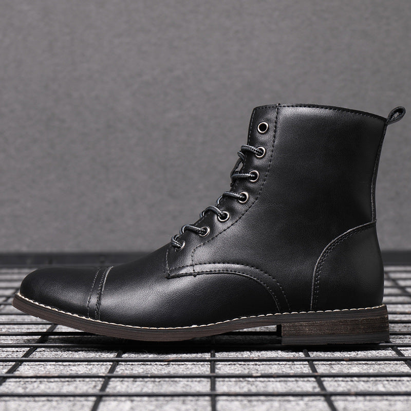 Bottines lacées à double couture, vue 25