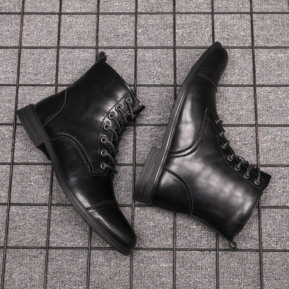 Bottines lacées à double couture, vue 27