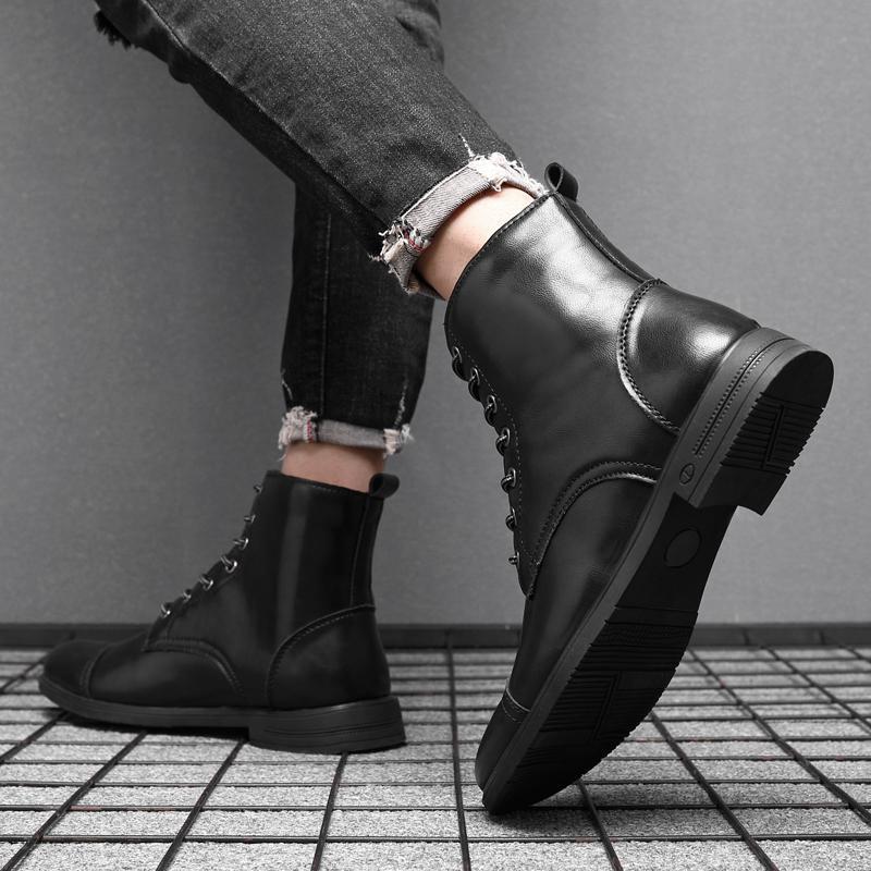 Bottines lacées à double couture, vue 28