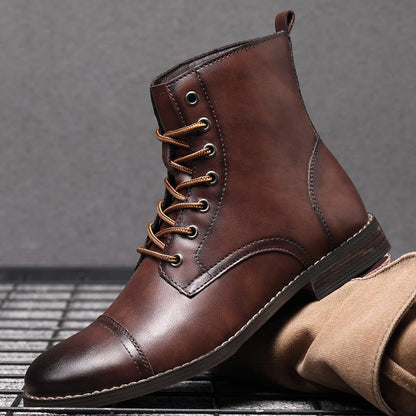 Bottines lacées à double couture, vue 5