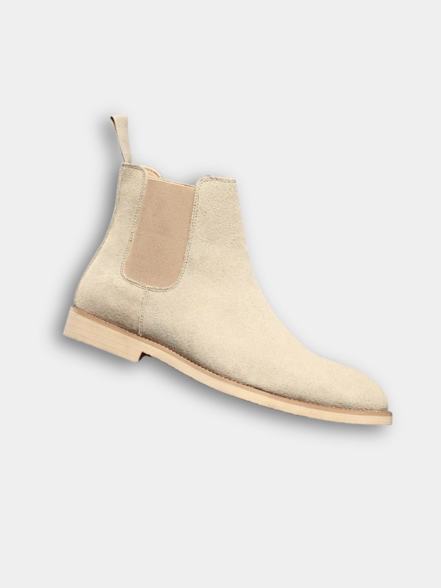 Bottines chelsea claires, vue 1