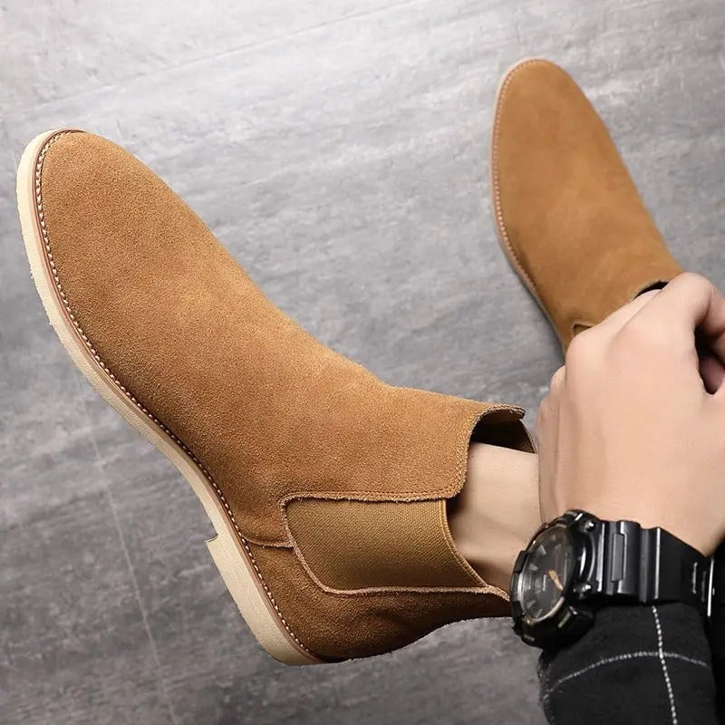 Bottines chelsea claires, vue 7
